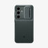 ACS07313 - Galaxy S24 Ultra Case Optik Armor in Black showing the back